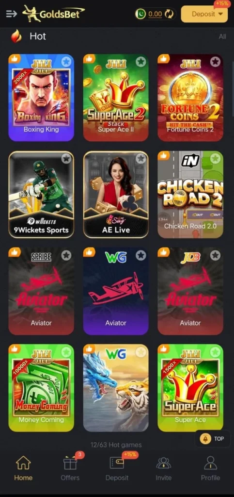 Goldsbet Game Apkmatu.com