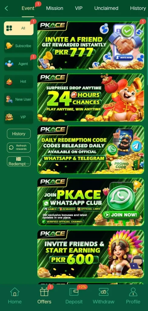 PKACE Game Apk